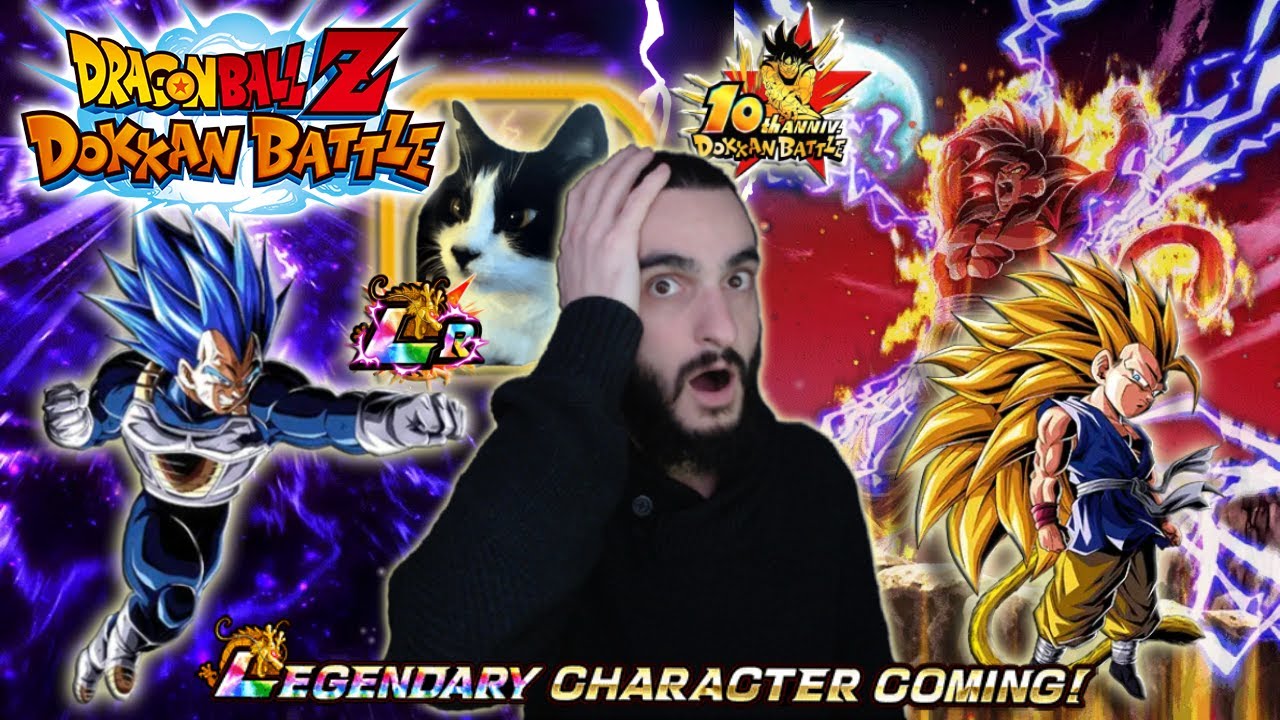 INVOCATIONS DOKKAN BATTLE 10 ANS VEGETA EVO/GOKU SSJ3 GT ! - LE BACK TO BACK DE CHAT QUI LOUCHE ?
