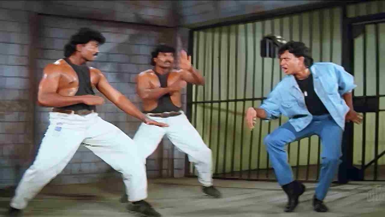Mithun Chakraborty Cobra Fight | जब जेल में हुआ मिथुन चक्रवर्ती पर हमला | Janta Ki Adalat Last Scene