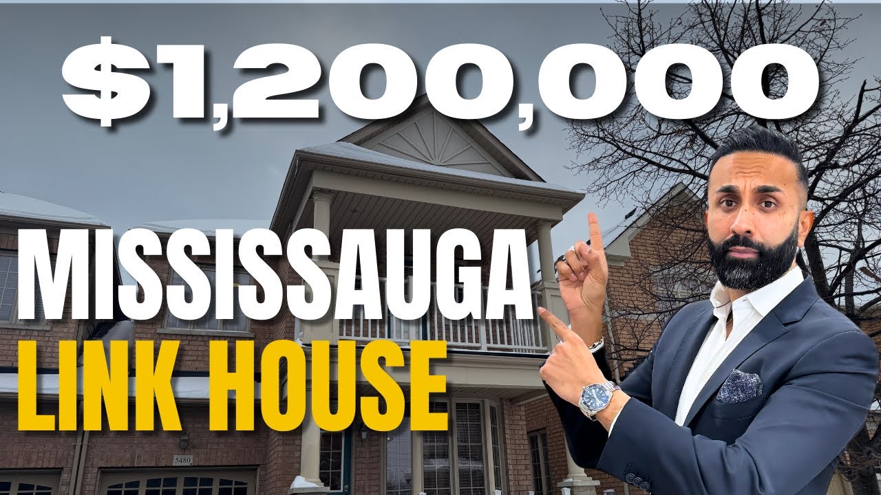 Move-In Ready 4 bedrooms Link House in Churchill Meadows, Mississauga.
