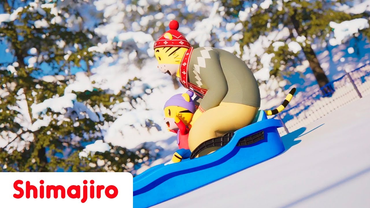 ❄️🧣 Let’s Play in the Snow, Shimajiro! 🎶⛄ | Cozy Winter Songs for Kids 🐯💙