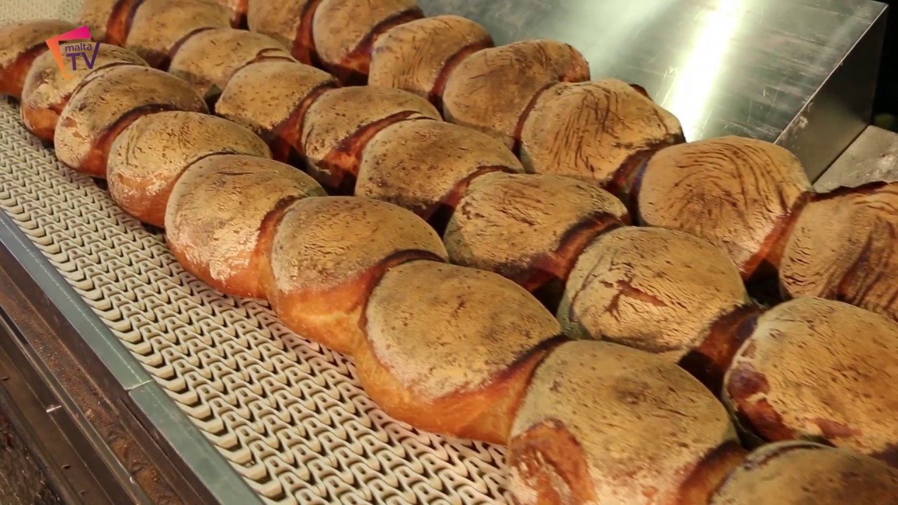 Maltese Bread - #MaltaTV visits the  Maypole Bread Factory