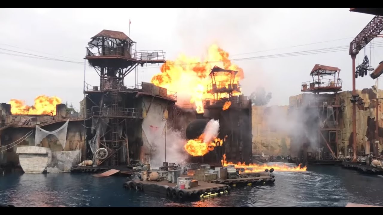 WaterWorld A Live Sea War Spectacular FULL SHOW 🌊 Universal Studios Hollywood