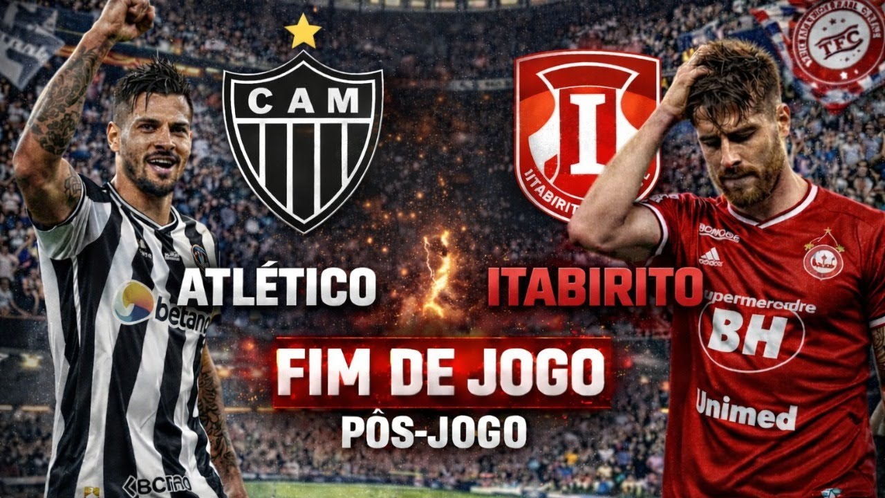 ⚫ AOVIVO - PÓS-JOGO GOLEADA HISTORICA DO GALO ⚫ GALO 7 X 1 TOMBENSE CAMPEONATO MINEIRO⚫