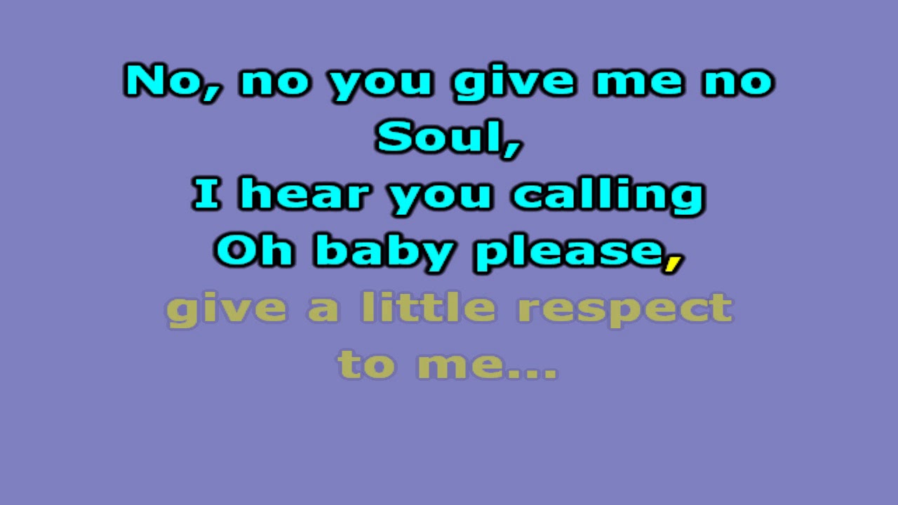 Silence 4   Little respect - Karaokê
