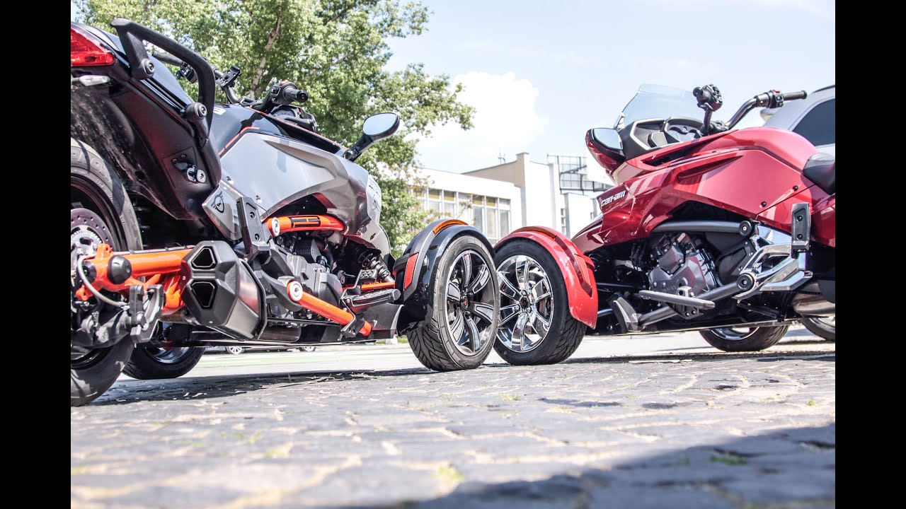BRP Can Am Spyder F3T vs F3 review