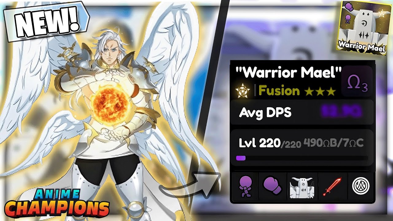 🥊Showcasing *NEW* WARRIOR FUSION 