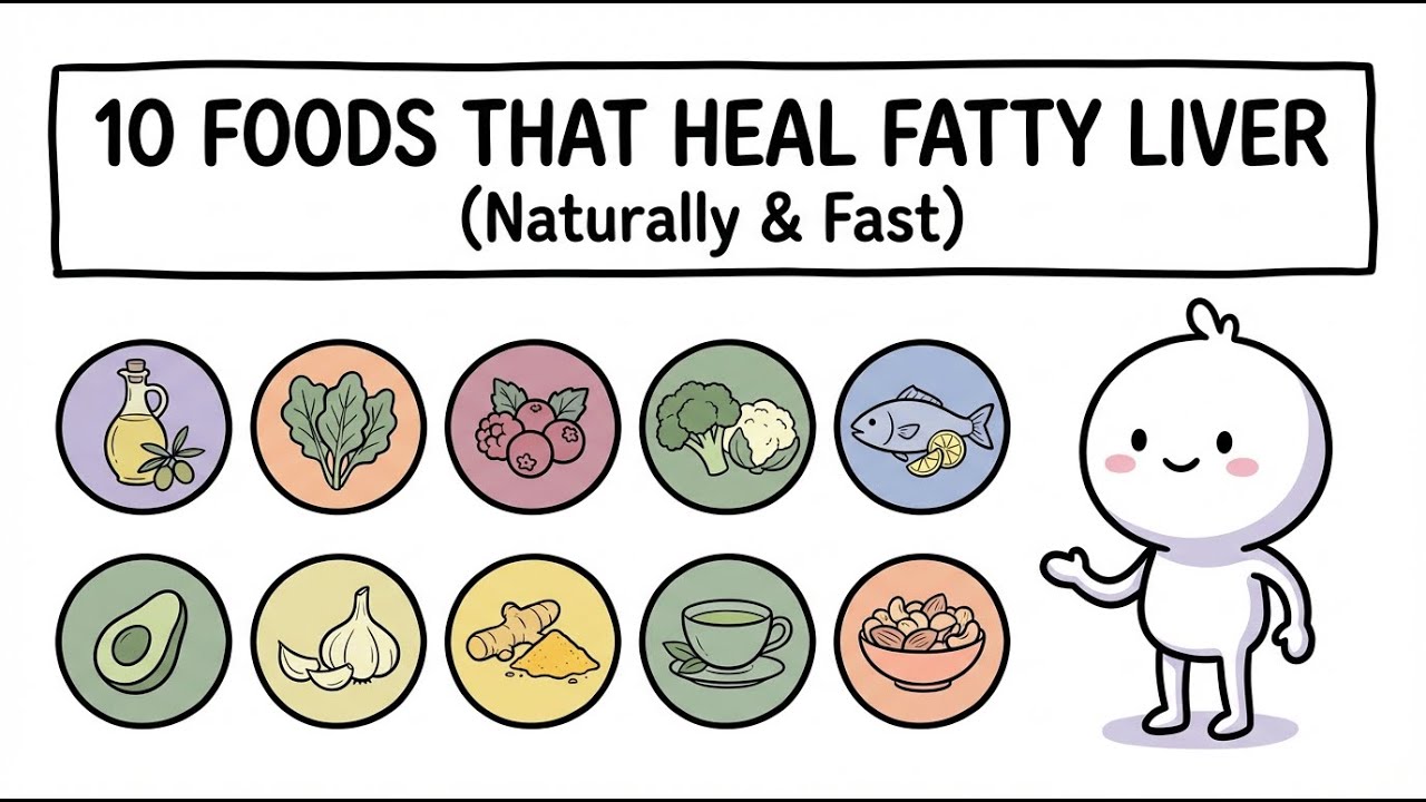 10 Foods That Heal Fatty Liver (Naturally & Fast)