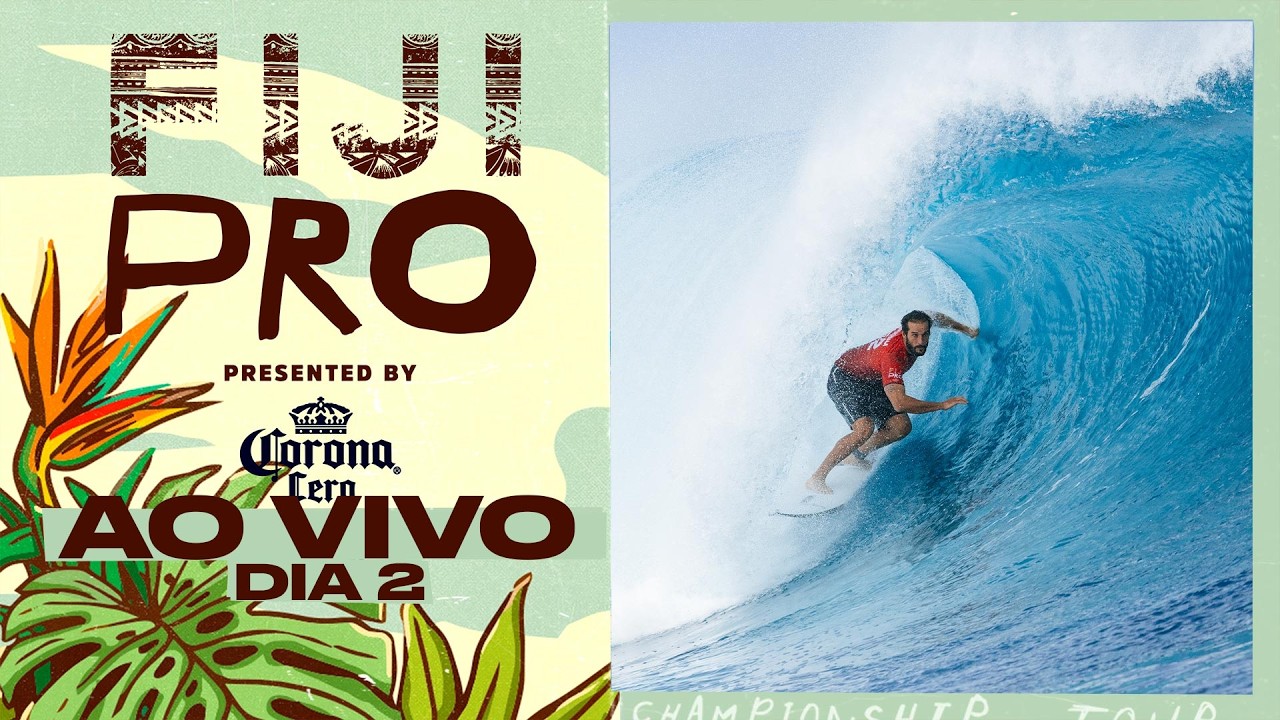 🔴 AO VIVO - Fiji Pro presented by Corona Cero 2026 - Dia 2 - WSL Championship Tour
