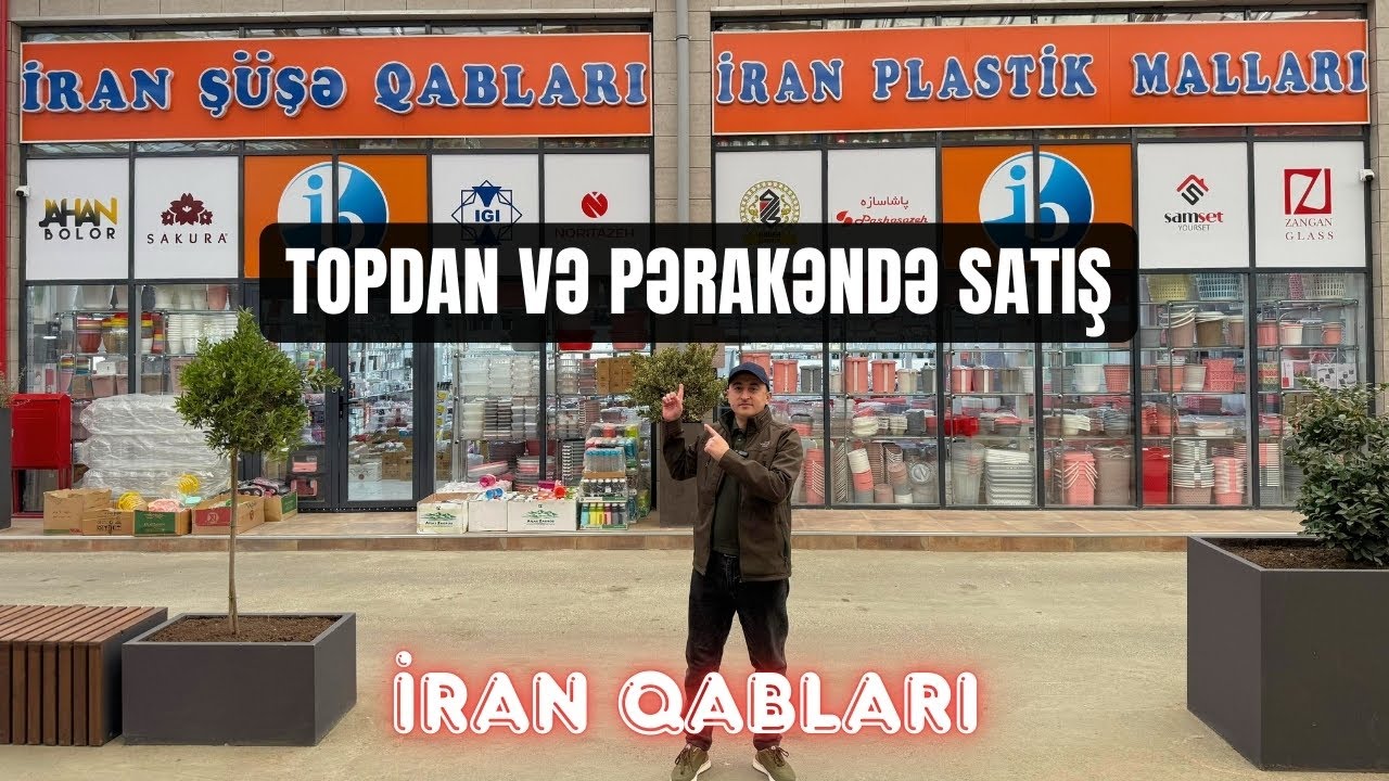 2000+ çeşid İran Plastik və Şüşə Qabları və Əşyaları 😲 | Topdan və Pərakəndə Satış