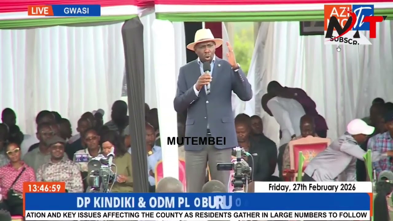 LISTEN TO WHAT MURKOMEN SAID IN HOMABAY