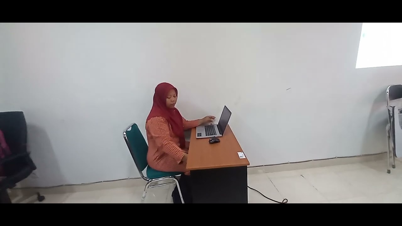 CONTOH POSISI KAMERA DAN TEMPAT DUDUK SAAT UJI PENGETAHUAN (UP)