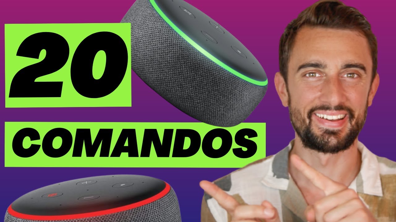 💜  20 COMANDOS ALEXA con tu ECHO DOT!