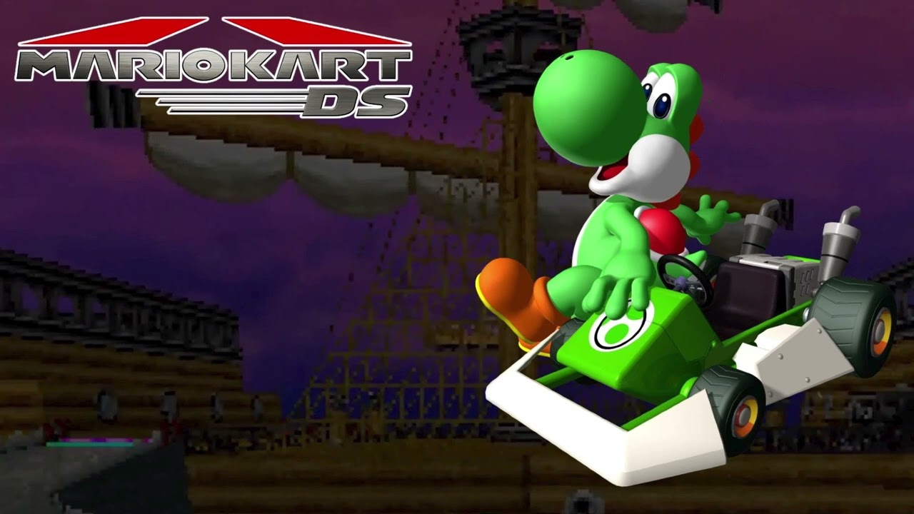 Airship Fortress - Mario Kart DS (Slowed Down)