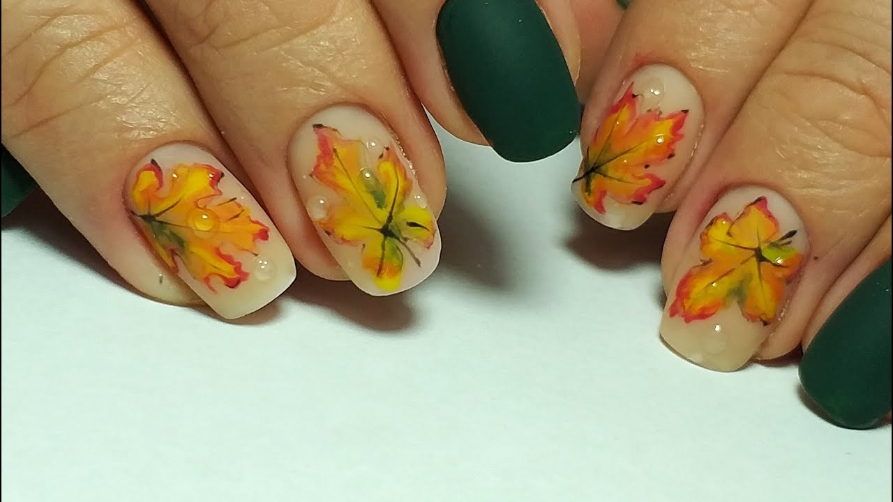 ❤ СМОТРЕТЬ ВСЕМ кто не умеет РИСОВАТЬ ❤ ПОКАЗЫВАЮ легкий способ НАРИСОВАТЬ КЛЕНОВЫЙ лист ❤