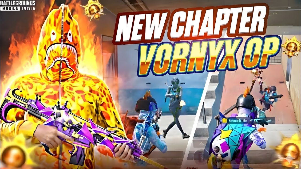 New Chapter Begin🔥||Bgmi Fastest 3 Finger Player|| Vornyx Plays| Iphone16 promax gameplay Must Watch