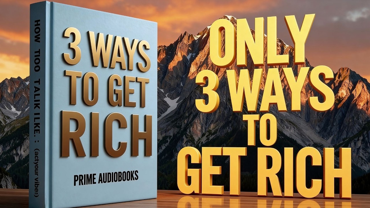 There Are Only 3 WAYS to GET RICH… And 99% Choose Wrong – Full Audiobook