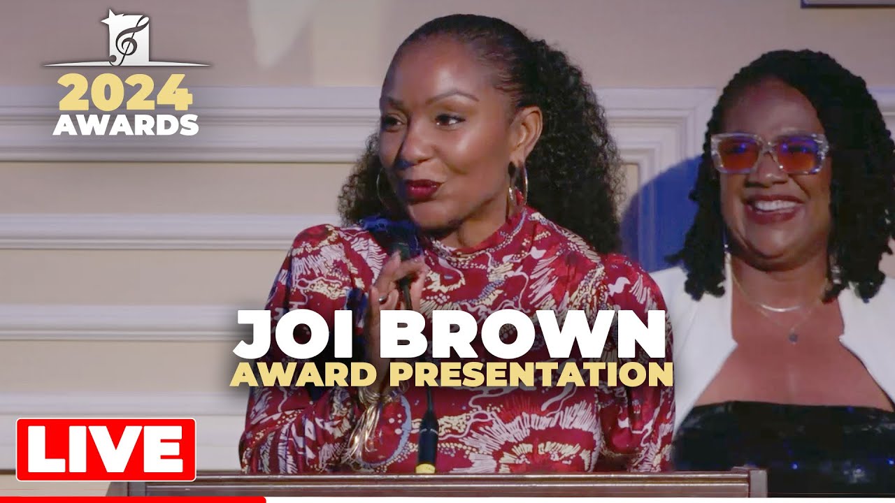 Joi Brown LLF 2024 Award Presentation