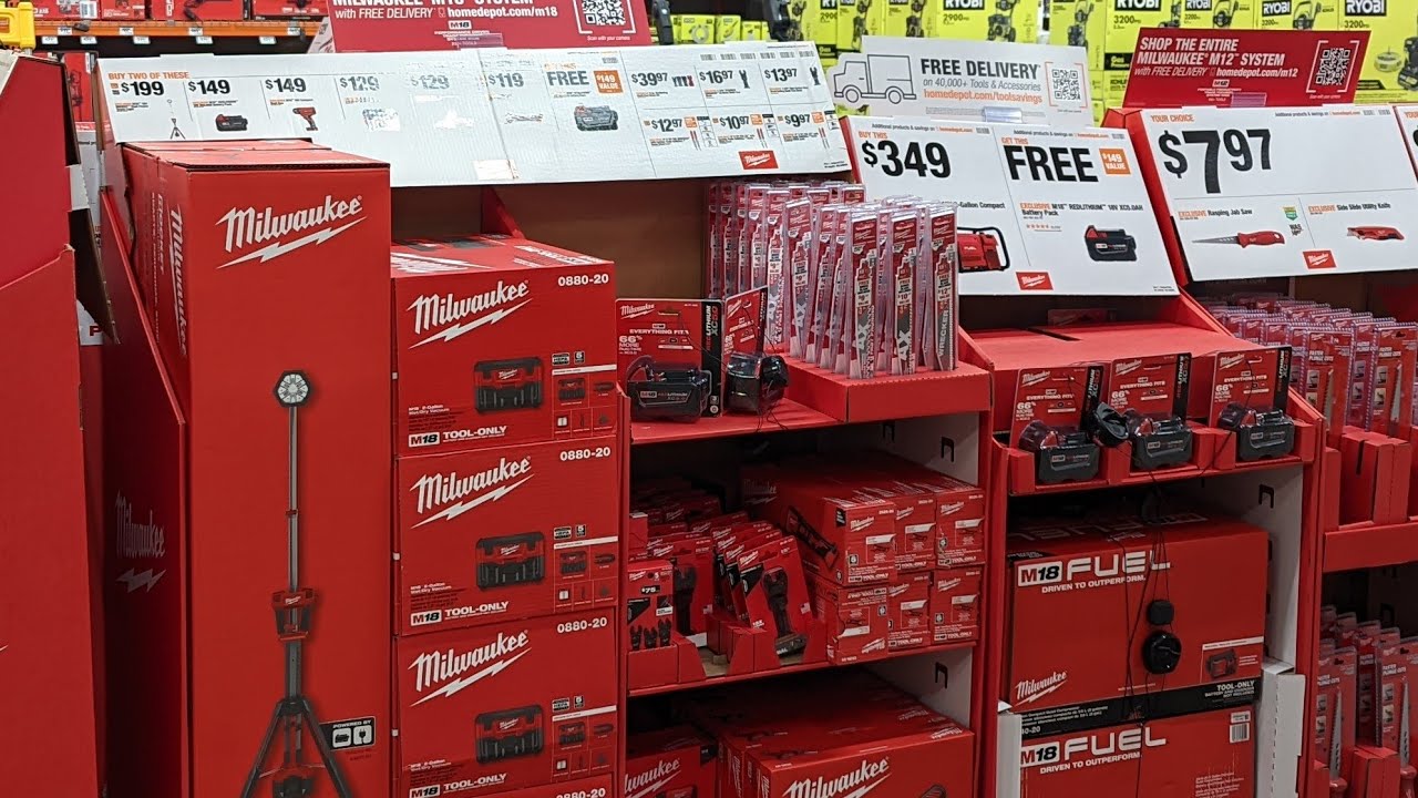 New Tool Deals at THE HOME DEPOT!