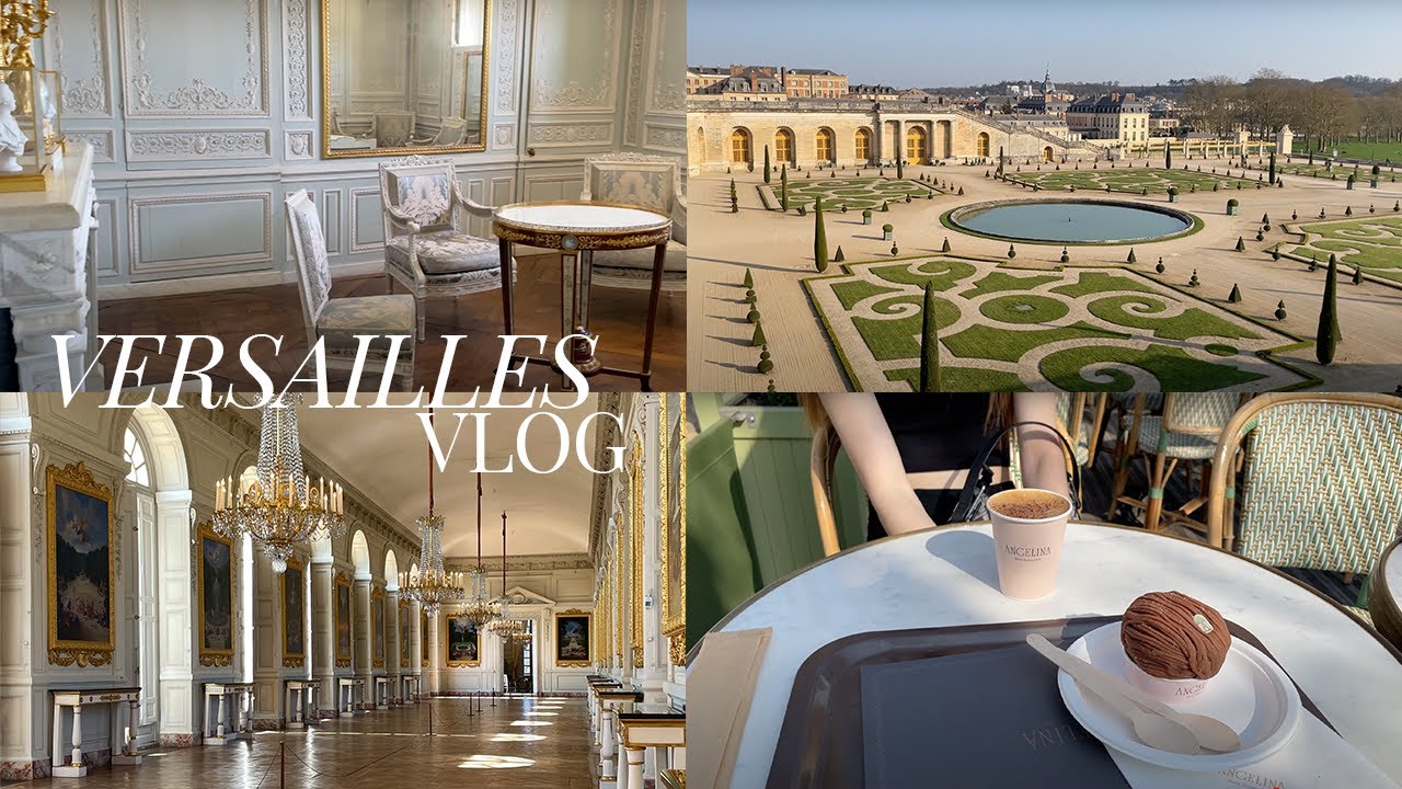 A day in Versailles vlog | Marie-Antoinette's estate, the Palace, French gardens...