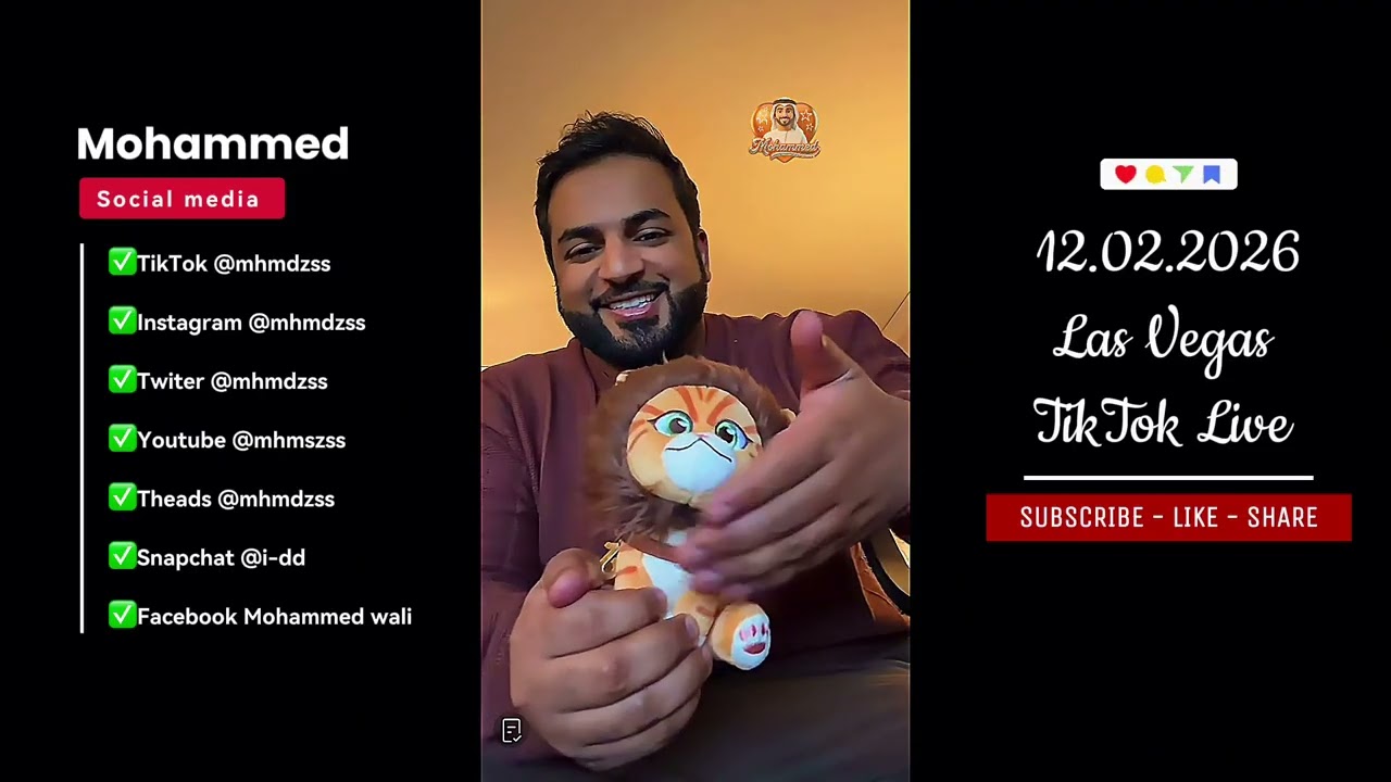 TikTok Live Fest from Las Vegas with @Mhmdzss 