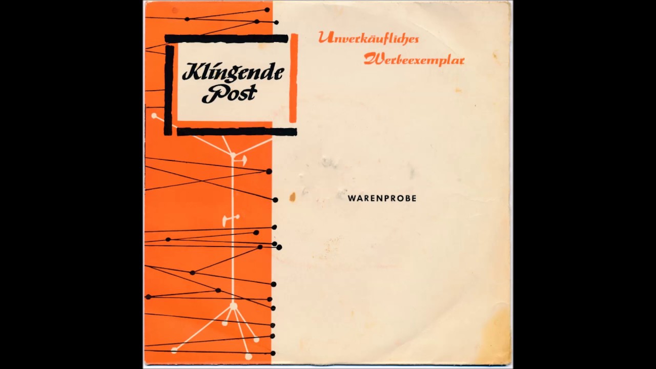 Klingende Post 13 mit Camillo Felgen (1959)