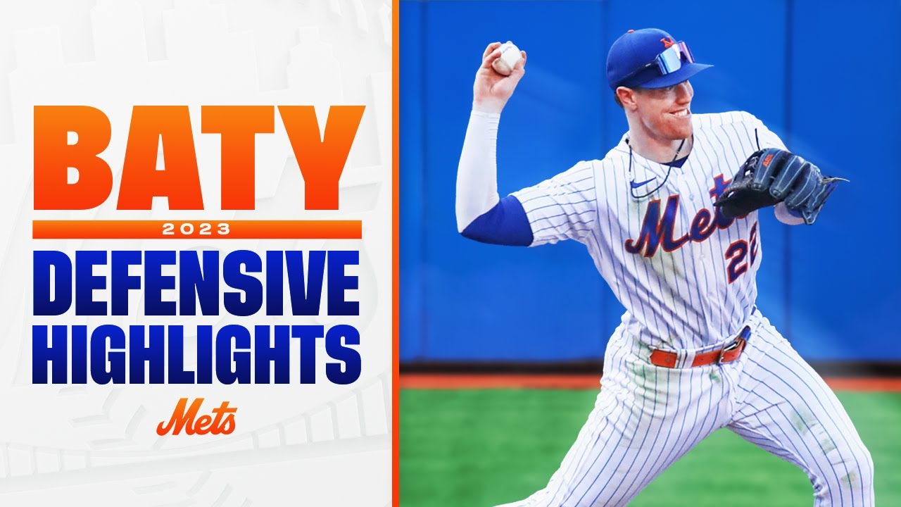 Brett Baty - 2023 Defensive Highlights