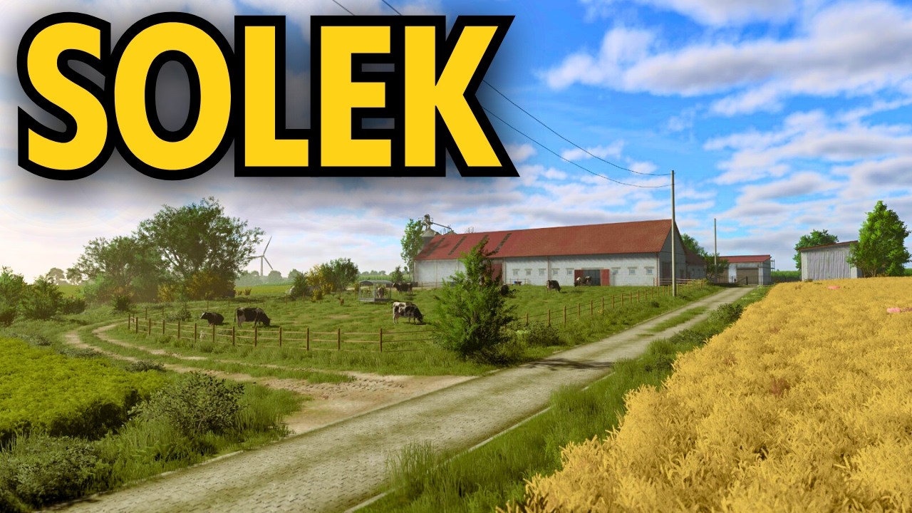 SOLEK - Najlepsza polska mapa w FS 25? Moje pierwsze wrażenie