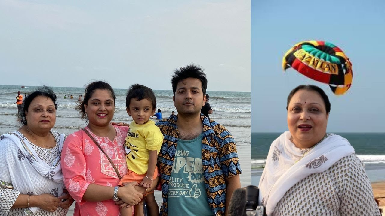মাঝ সমুদ্রে শাশুড়িকে দিয়ে ParaGliding করাতে  গিয়ে যাতা হলো 🏝️🤣 | New Digha EP 2