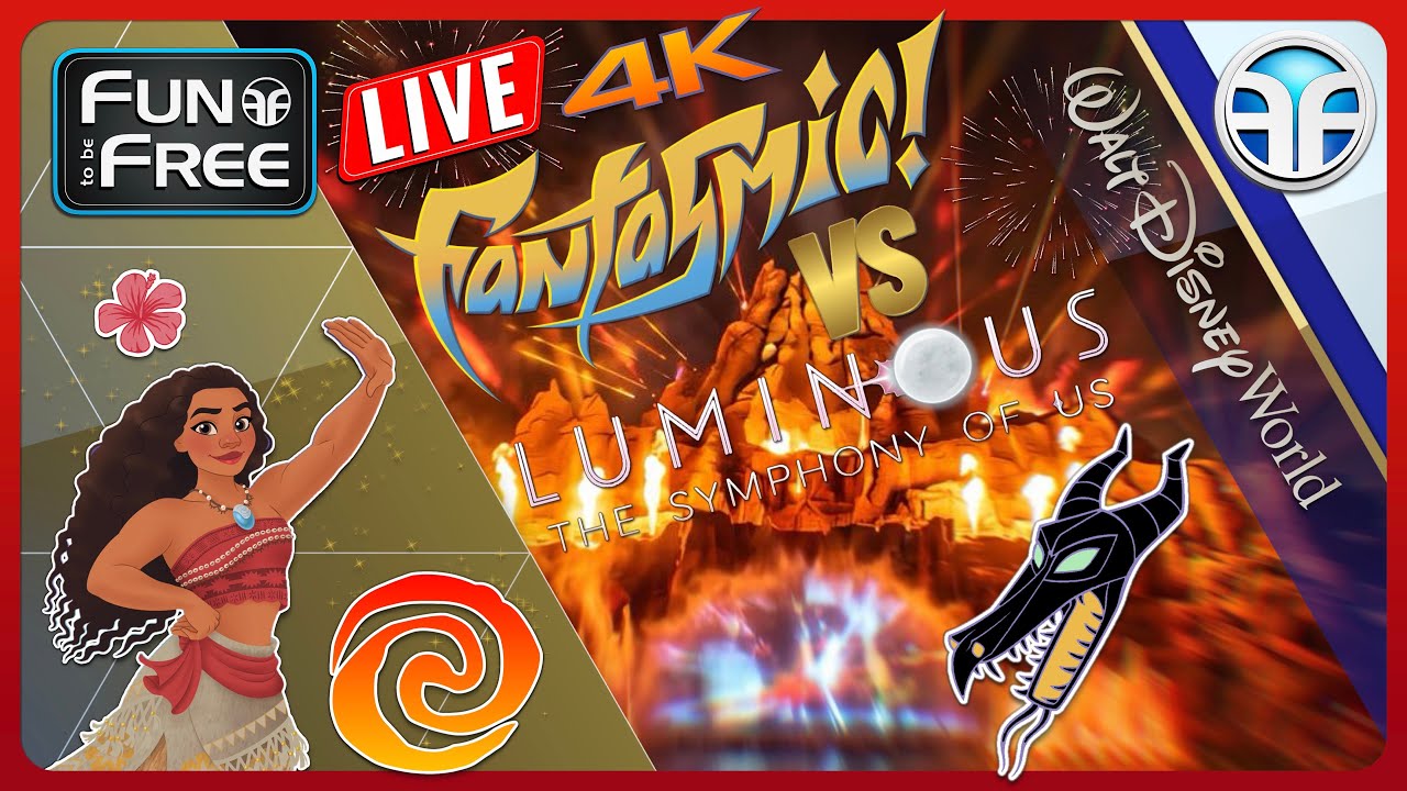 🔴 LIVE: Disney World - YOU Pick! Fantasmic vs Disney Fireworks 4K