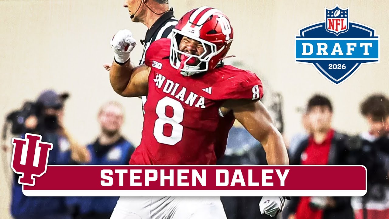2026 NFL DRAFT HIGHLIGHTS: DL Stephen Daley | Indiana Football