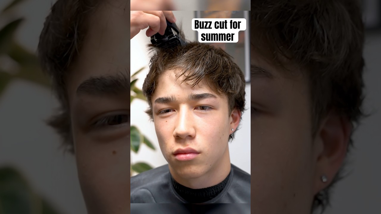 Buzz Cut for SUMMER! 👀