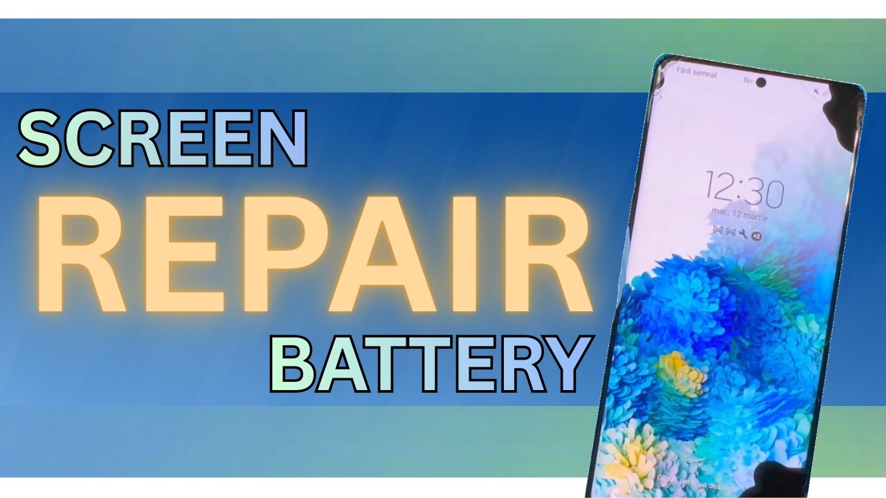 ✨ Transform Your Samsung S20 Plus: Ultimate Guide to Screen & Back Glass Replacement! #diy