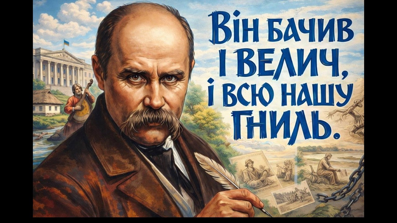 ЧОМУ СЛОВО КОБЗАРЯ ДОСІ ПЕЧЕ? || Майстр слова Анатолій Паламаренко