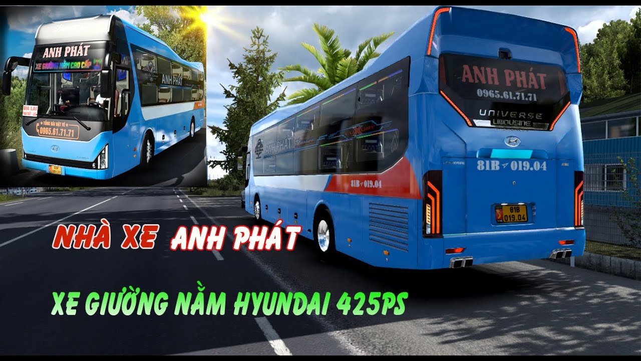 ETS 2 | Путешествие на спальном автобусе Anh Phat | Эпизод 2