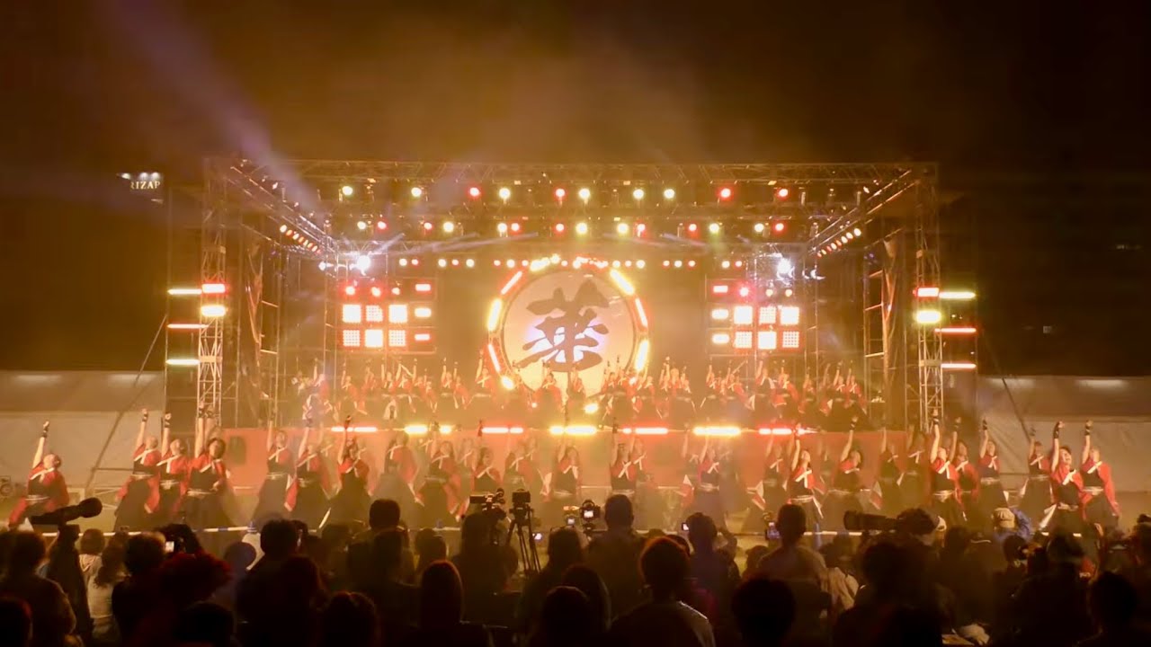 [4K] 早稲田大学 踊り侍 ｜唯我（第25回 富山のよさこい祭り 2025/ナイトステージ）