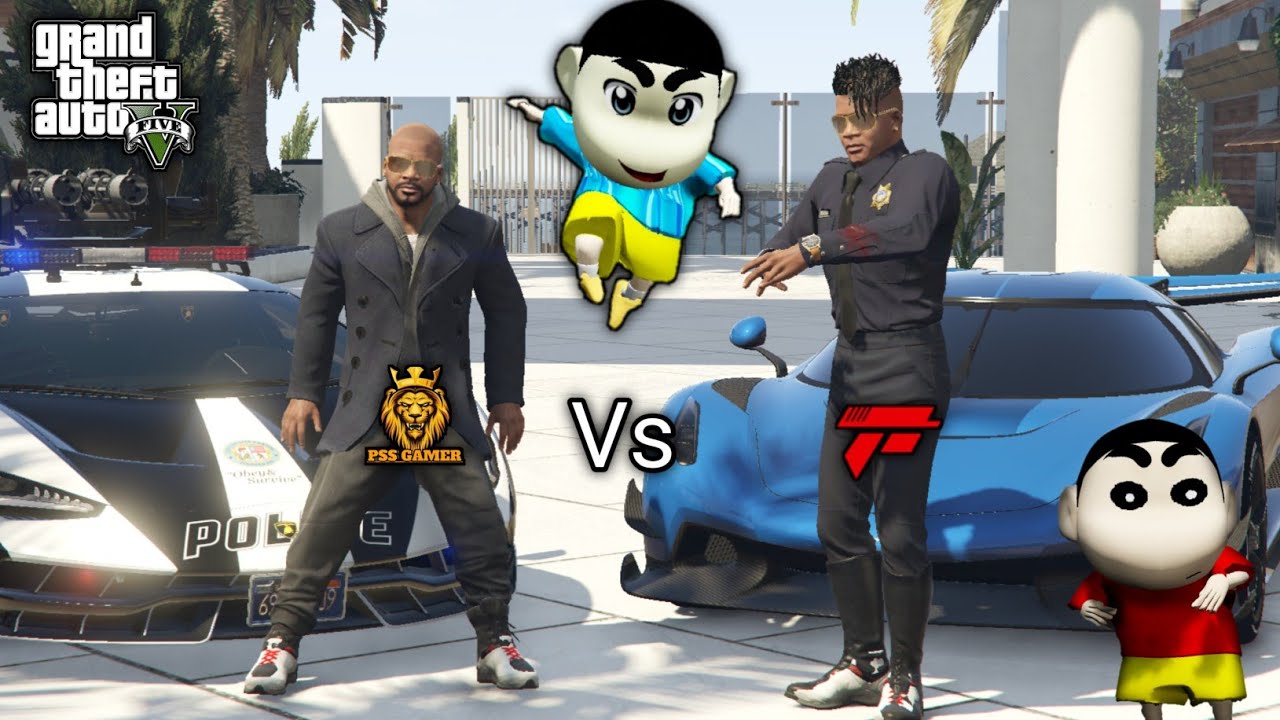 GTA 5: Will PSS Gamer's Car Defeat Shinchan 's Jesko 😲💔Franklin Shocked By Results😲😵Ps Gamester
