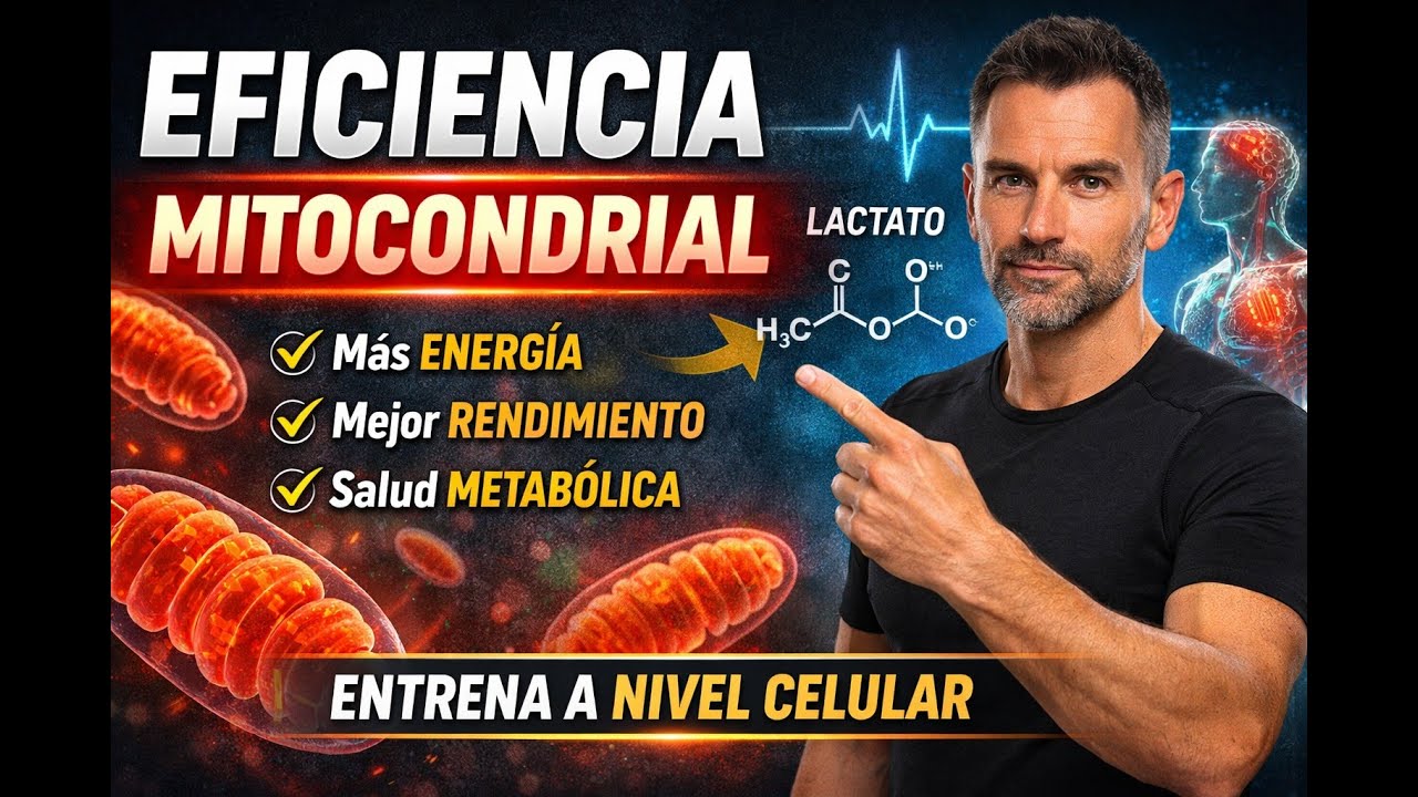 “Eficiencia Mitocondrial: Por Qué Dos Personas con el Mismo VO₂máx Rinden Distinto”