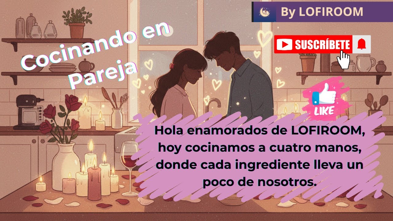 ❤️ Música Lofi Romántica para Cocinar en Pareja | 1 Hora Beats Suaves