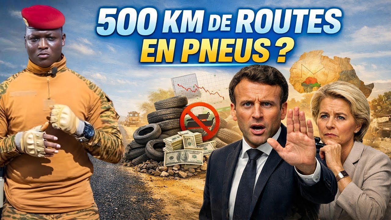 Ibrahim Traoré : 500 km de routes choc en Afrique avec des pneus usés révélés