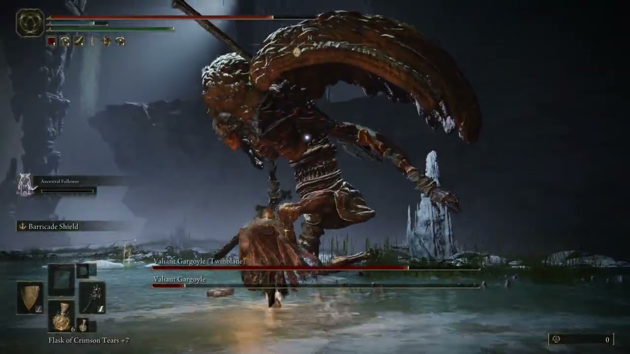 Elden Ring Valiant Gargoyle Duo in Nokron City