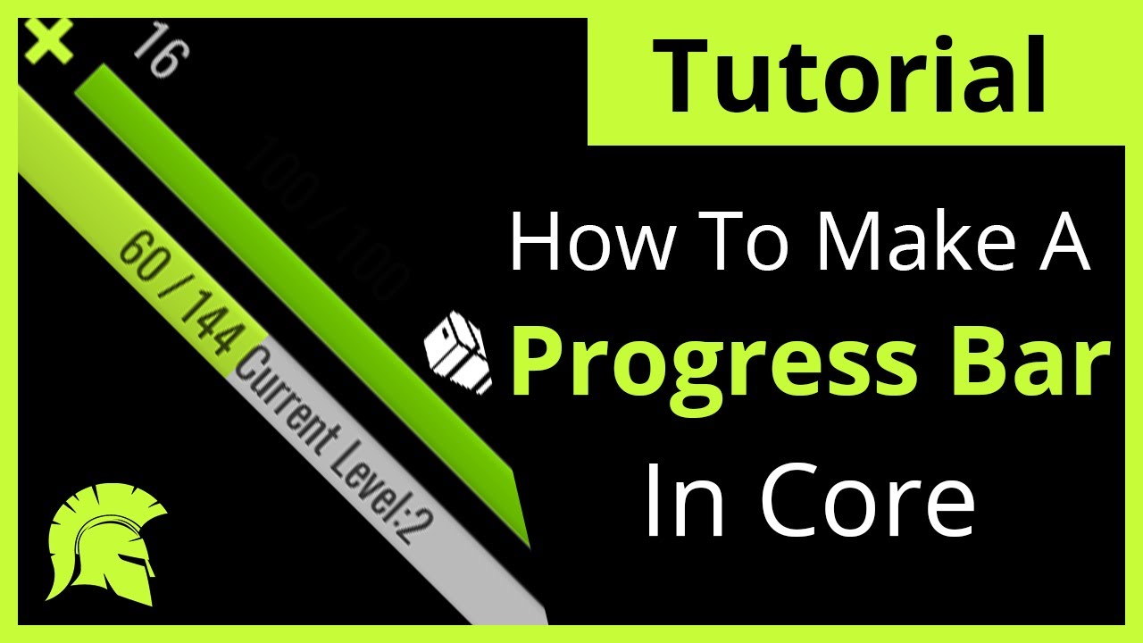 How To Build A Functional Progress Bar In Your Core Game (Step-by-step)