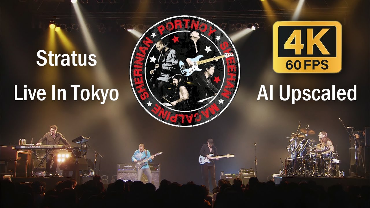 [4K60] PSMS (Portnoy, Sheehan, MacAlpine, Sherinian) - Stratus - Live In Tokyo 2012