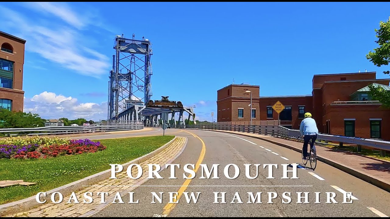 [4K] New Hampshire Seacoast: New Castle to Portsmouth, NH - 4K Scenic Coastal Driving Tour