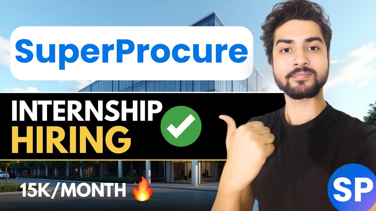 Компания SuperProcure набирает стажеров🔥Много вакансий