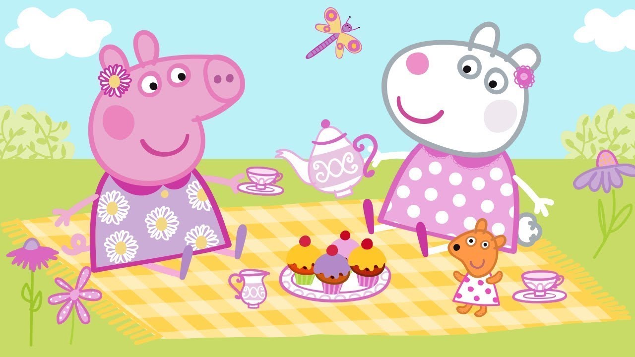 Peppa Pig Deutsch  💚 Frühling: Draußen Spielen 💚 Cartoons für Kinder
