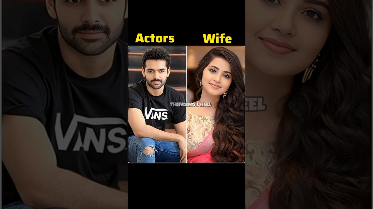South Indian Tamil Actors & Their Real-Life Wives🥰🥰 | Ram Charan, Vishal | #ramcharan #wife #shorts​