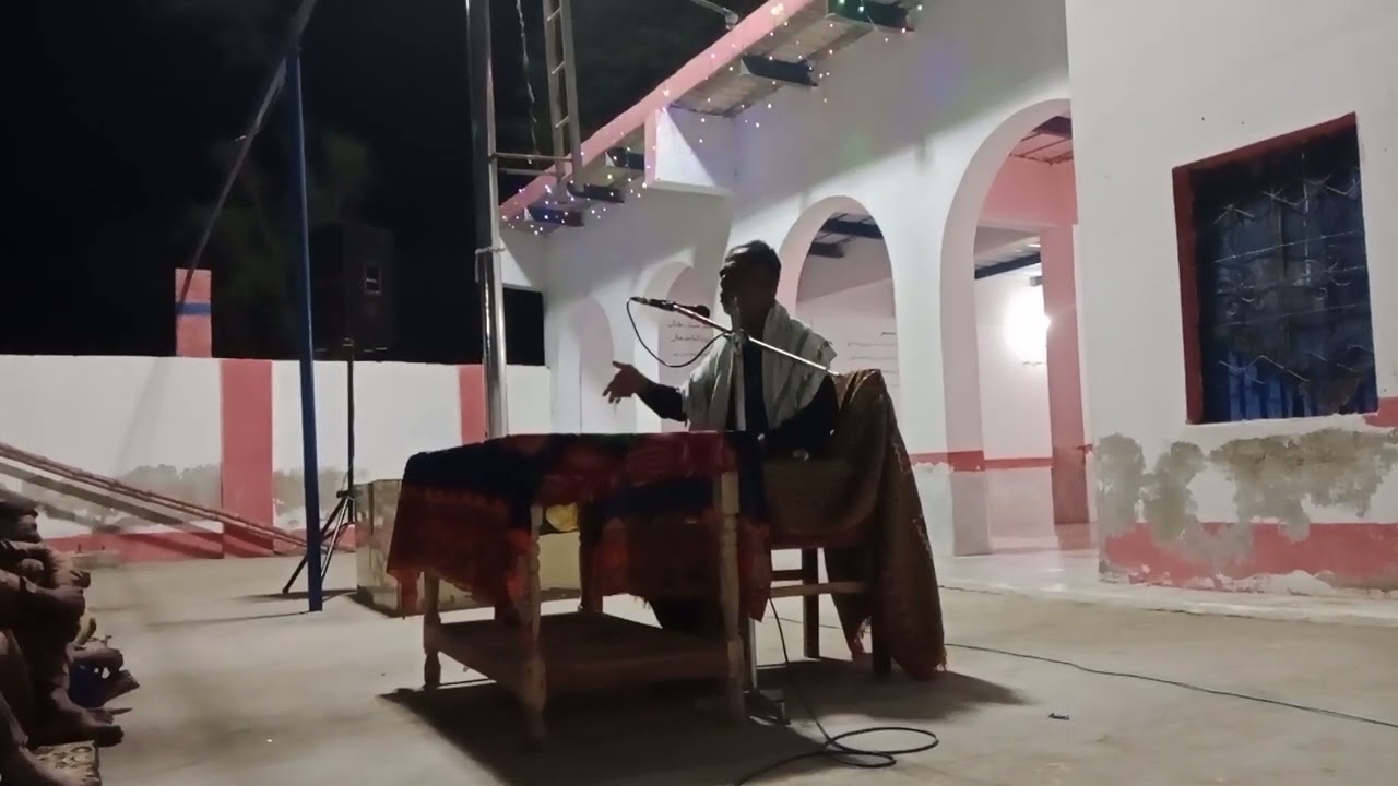 Majlis shan e zarbat Mola Ali as at Bijrani Laghari l Engr. Taswar Hussain l