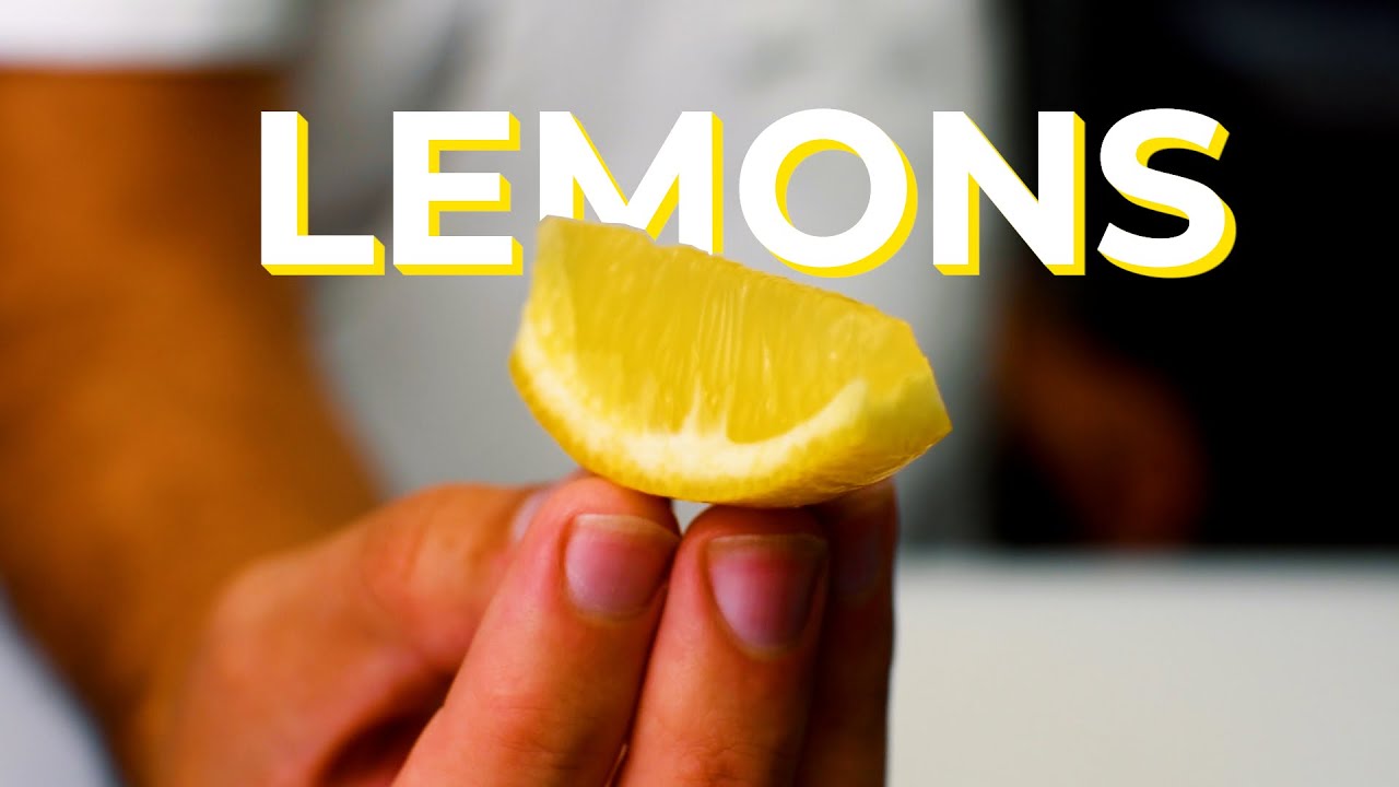How to Cut Perfect Lemon Wedges