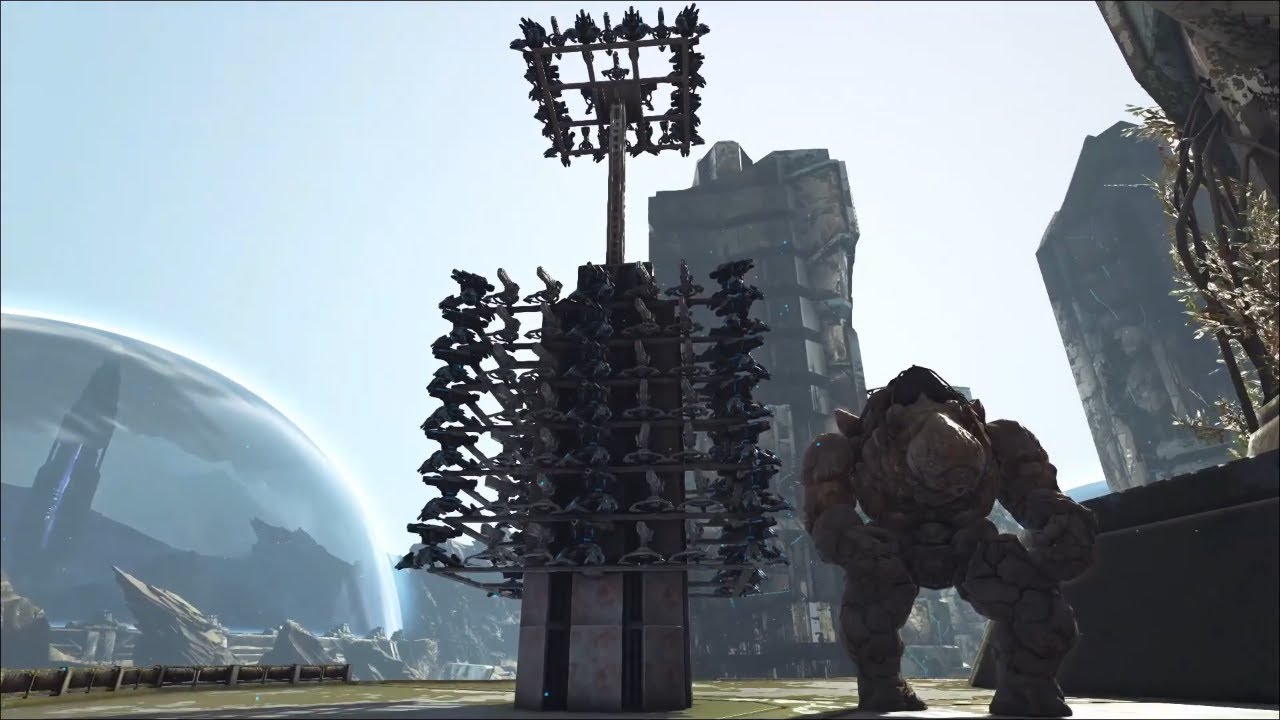HOW TO BUILD THE BEST TURRET TOWER IN ARK/EL MEJOR TORREÓN ARK SURVIVAL EVOLVED 2021