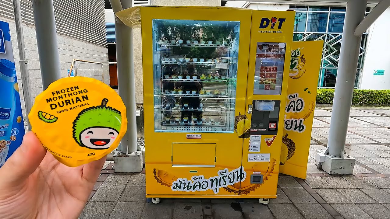 Vending Machines Found in Bangkok Thailand